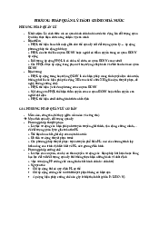 Phương pháp quản lý hành chính - Luật Hành Chính | Trường Đại học Luật, Đại học Quốc gia Hà Nội