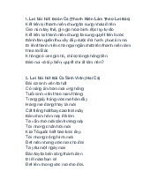 Lời Đoàn Ca và Bài Ca Sinh Viên - Tài Liệu Ca Nhạc