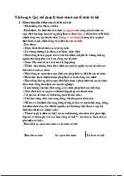 Tài liệu ôn tập nội dung 5 - Luật Hiến Pháp | Trường Đại học Luật,  Đại học Quốc gia Hà Nội