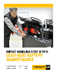 Impact handling’s top 10 tips: lead-acid battery maintenance | Tài liệu Môn Công nghệ Kĩ thuật ô tô Trường đại học sư phạm kỹ thuật TP. Hồ Chí Minh