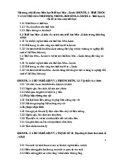 Nội dung chi tiết của Môn học Triết học Mác - Lênin | Đại học Nội Vụ Hà Nội