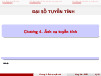 Chương 4 ánh xạ tuyến tính | Bài giảng đại số tuyến tính