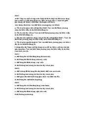 Bộ câu hỏi về kinh tế vĩ mô (p2) | Đại học Lao động - Xã hội