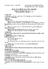 Giáo án Bài 9: Quy trình gia công chi tiết | Công Nghệ 11 sách Cánh Diều
