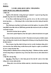Khái quát về hợp đồng và các vấn đề liên quan môn Những vấn đề chung của hợp đồng | Trường Đại học Luật Hà Nội