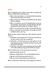 Bài tập chương 9.1 môn xác suất thống kê| Đại học Kinh tế Quốc Dân