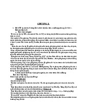 Đề cương tổng hợp LSĐ. Trường Đại học Nguyễn Tất Thành