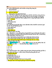 Ôn tập giữa kỳ - Môn Thị trường và các định chế tài chính - Đại Học Kinh Tế - Đại học Đà Nẵng