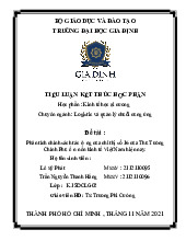 Phân tích chỉ thị số 16 tác động đến Việt Nam | Môn Kinh tế đại cương - Đại học Gia Định