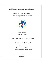 Kinh tế vi mô - Phân tích chính sách điều tiết độc quyền | Microeconomics | Trường Đại học Quốc tế, Đại học Quốc gia Thành phố Hồ Chí Minh