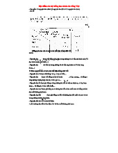 Đặc điểm của hệ thống âm chính trong tiếng Việt - Tài liệu học tập