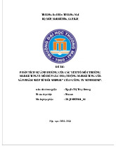 Phân Tích Ảnh Hưởng Môi Trường Marketing SP Bếp Từ Đôi | Bài thảo luận marketing căn bản