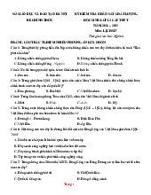 Đề Thi Thử Tốt Nghiệp 2025 Lịch Sử Sở GD Hà Nội Giải Chi Tiết