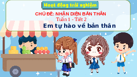 Giáo án điện tử  Hoạt Động Trải Nghiệm 4 KNTT -  Kết Nối Tri Thức:  Tuần 1 Tiết 2.