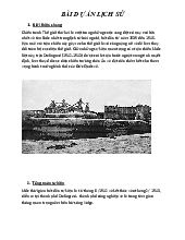 Tài liệu dự án lịch sử 9