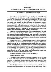 CD1 Pháp Luật - Chuyên Đề 1: Luật Kinh Tế và Doanh Nghiệp Việt Nam | Đại học Lâm nghiệp