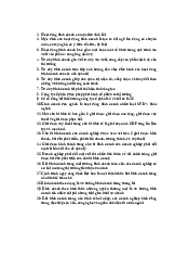 Câu hỏi đúng sai- Quản trị kinh doanh| Đại học Kinh Tế Quốc Dân