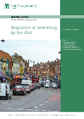 Regulation of advertising by the ASA