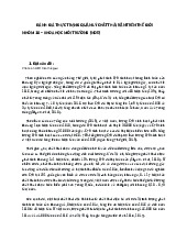 ĐÁNH GIÁ THỰC TRẠNG QUẢN LÝ CHẤT THẢI RẮN TRÊN THẾ GIỚI