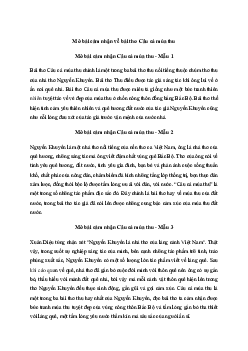 Văn mẫu 10: Tổng hợp mở bài Câu cá mùa thu hay nhất (46 mẫu) | Cánh diều