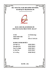 Báo cáo Kế hoạch kinh doanh môn Bán lẻ trực tuyến | Học viện Công Nghệ Bưu Chính Viễn Thông