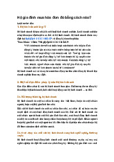 Hộ gia đình mua hóa đơn đỏ bằng cách nào?