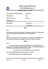 Bài thi học phần: Tư tưởng Hồ Chí Minh - Mã số đề thi: 39 | Trường Đại học Thương Mại