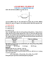 Bài tập thực tế hóa học Carbohydrate | Chuyên đề Hóa 12