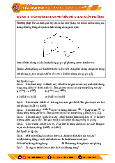 Tài liệu giao tuyến 2 mặt phẳng | Toán 11