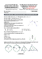 Đề thi đánh giá chất lượng học kì II năm học 2025 – 2026 môn Toán lớp 9
