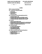 ĐỀ 02 - Kiểm Tra Trắc Nghiệm Kinh Tế Vi Mô - Kỳ Thi Cuối Học Phần