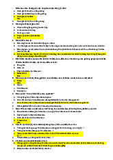 TOP Câu hỏi trắc nghiệm ôn tập Môn Kiểm toán căn bản | Đại học Kinh tế và Quản trị kinh doanh, Đại học Thái Nguyên