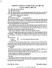 Lý thuyết tài chính tiền tệ - tổng hợp kiến thức