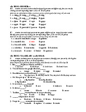 Phonetics and Vocabulary Review for Course | Trường Đại học Ngoại ngữ, Đại học Đà Nẵng