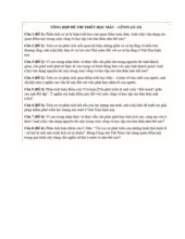 Tài liệu Môn Triết học Mác - Lênin | Đại học Sư phạm Thành phố Hồ Chí Minh