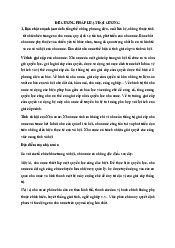 Đề cương ôn tập môn Pháp Luật Đại Cương | Đại Học Hà Nội