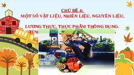 Giáo án điện tử Khoa học tự nhiên 6 bài 11 Chân trời sáng tạo : Một số vật liệu thông dụng