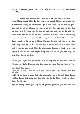 Tổng quan về dân tộc chăm và tín ngưỡng của họ- Đề cương môn chủ nghĩa xã hội–Trường Đại học Hoa Sen