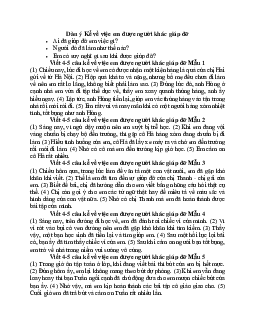 Kể về việc em được người khác giúp đỡ lớp 2 | Tập làm văn lớp 2 | Kết nối tri thức