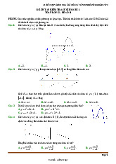 10 đề ôn tập cuối học kì 1 Toán 12 cấu trúc trắc nghiệm mới
