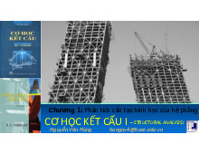 Chương 1: Phân Tích Cấu Tạo Hình Học Hệ Phẳng | Môn Cơ học kết cấu - Đại học Xây Dựng Hà Nội
