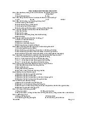 Trắc nghiệm kết thúc học phần môn kỹ thuật lập trình