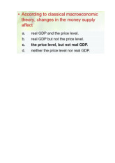 Trắc nghiệm chương 20 | Môn kinh tế tài chính