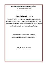 3R trong quản lý chất thải rắn tại Việt Nam | Tiểu luận Môn Môi trường và con người - Trường Đại học Ngoại ngữ, Đại học Huế