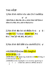 Câu hỏi ôn tập môn tin học đại cương  | Đại học Y Dược Huế
