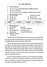 Đề cương Môn Pháp luật đại cương - Học viện Hành chính Quốc gia