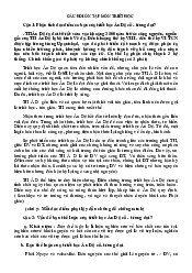 Thi hết môn Triết học - Triết học Mác Lênin | Trường Đại học Văn hóa Hà Nội
