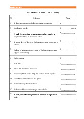 Definition (U7,8) - english in medicine môn English | Trường Đại học Tây Nguyên
