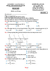 Bộ 10 Đề Kiểm Tra Giữa Học Kỳ 1 Toán 11 Các Trường 2025-2026 Có Đáp Án