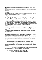 Tổng hợp ôn tập môn Việt ngữ học | Đại Học Hà Nội